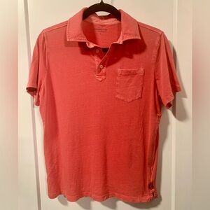 Vineyard Vines Sun-washed Nantucket Red Polo Boys L